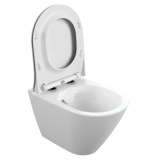 Унитаз  Cersanit CITY OVAL CLEAN ON DPL EO SLIM A63114